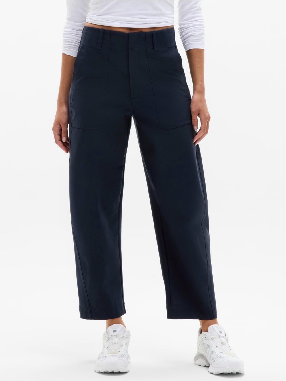 NWT Athleta Skyline High Rise Barrel Leg Pant